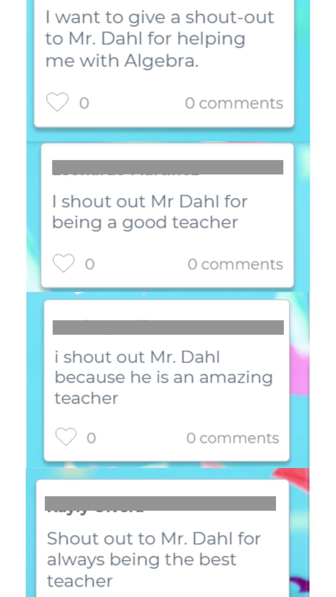 Student Feedback
